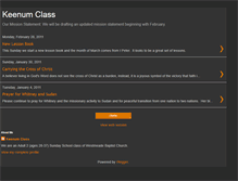 Tablet Screenshot of keenumclass.blogspot.com