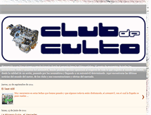 Tablet Screenshot of clubdeculto.blogspot.com