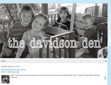 Tablet Screenshot of davidsonden.blogspot.com