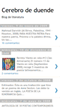 Mobile Screenshot of cerebrodeduende.blogspot.com
