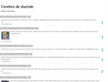 Tablet Screenshot of cerebrodeduende.blogspot.com