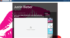 Desktop Screenshot of lovejustinbieberspain.blogspot.com