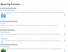 Tablet Screenshot of bouncingforward.blogspot.com