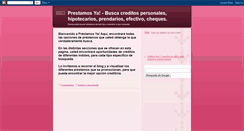 Desktop Screenshot of prestamosya.blogspot.com