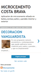 Mobile Screenshot of microcementocostabrava.blogspot.com