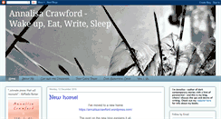 Desktop Screenshot of annalisacrawford.blogspot.com