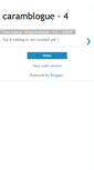 Mobile Screenshot of caramblogue.blogspot.com
