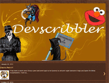Tablet Screenshot of devscribbler-ctw.blogspot.com