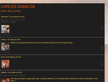 Tablet Screenshot of carlesgabalda.blogspot.com