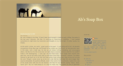 Desktop Screenshot of abssoapbox.blogspot.com