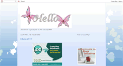 Desktop Screenshot of educar-arte-vida.blogspot.com