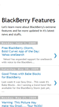 Mobile Screenshot of blackberryfeatures.blogspot.com