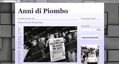 Desktop Screenshot of annidipiombo.blogspot.com