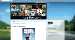 Desktop Screenshot of cineconsciente.blogspot.com
