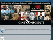 Tablet Screenshot of cineconsciente.blogspot.com