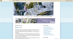 Desktop Screenshot of bridaleverything.blogspot.com