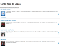 Tablet Screenshot of denisensantarosadecopan.blogspot.com