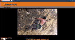 Desktop Screenshot of climberart.blogspot.com