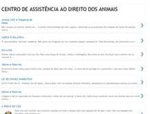 Tablet Screenshot of aosanimais.blogspot.com