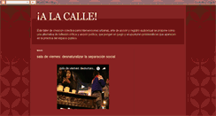 Desktop Screenshot of alacalleconstruccioncolectiva.blogspot.com