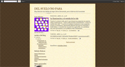 Desktop Screenshot of delsuelonopasa.blogspot.com