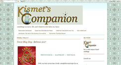 Desktop Screenshot of kismetscompanion.blogspot.com