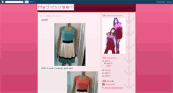 Desktop Screenshot of mydressroom.blogspot.com