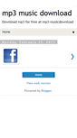 Mobile Screenshot of mp3-musicdownload.blogspot.com