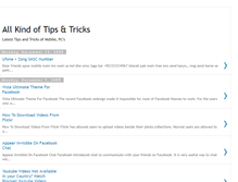 Tablet Screenshot of latesttipsandtricks.blogspot.com