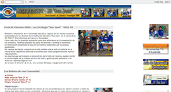 Desktop Screenshot of feriadecienciassj.blogspot.com