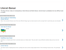 Tablet Screenshot of literatibonsai.blogspot.com