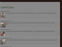 Tablet Screenshot of cernitzbike.blogspot.com