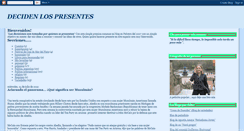 Desktop Screenshot of decidenlospresentes.blogspot.com