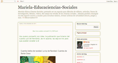 Desktop Screenshot of mariela-educacinsaludyambiente.blogspot.com