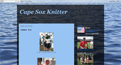 Desktop Screenshot of capesoxknitter.blogspot.com