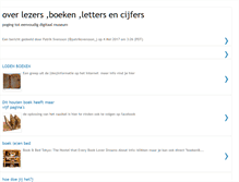 Tablet Screenshot of lezersenboeken.blogspot.com