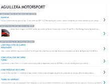 Tablet Screenshot of aguilleramotorsport.blogspot.com