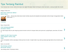 Tablet Screenshot of duniarambut.blogspot.com
