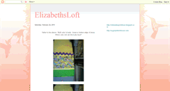 Desktop Screenshot of elizabethsloft.blogspot.com