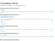 Tablet Screenshot of comandantevirtual.blogspot.com