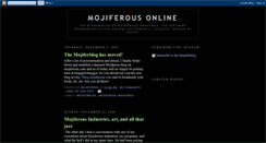 Desktop Screenshot of mojiferous.blogspot.com