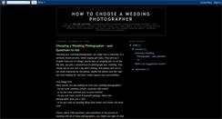 Desktop Screenshot of kitchenerweddingphotographer.blogspot.com