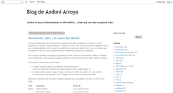 Desktop Screenshot of andoni-arroyo.blogspot.com