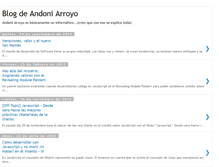 Tablet Screenshot of andoni-arroyo.blogspot.com