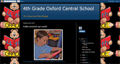 Desktop Screenshot of 4thgradeocs.blogspot.com