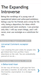 Mobile Screenshot of introverse.blogspot.com