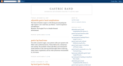 Desktop Screenshot of gastricband.blogspot.com