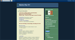 Desktop Screenshot of mexicocity411.blogspot.com