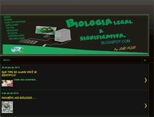 Tablet Screenshot of biologialegalesignificativa.blogspot.com