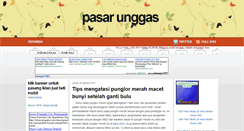 Desktop Screenshot of pasarunggas.blogspot.com